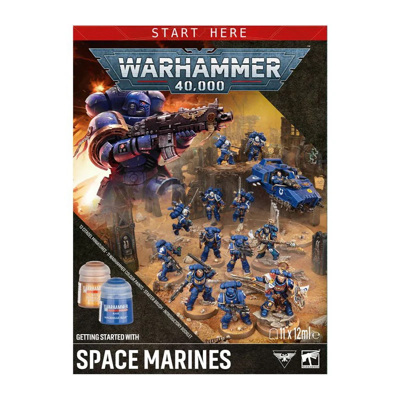 Games Workshop Getting Started with Warhammer 40K Space Marines