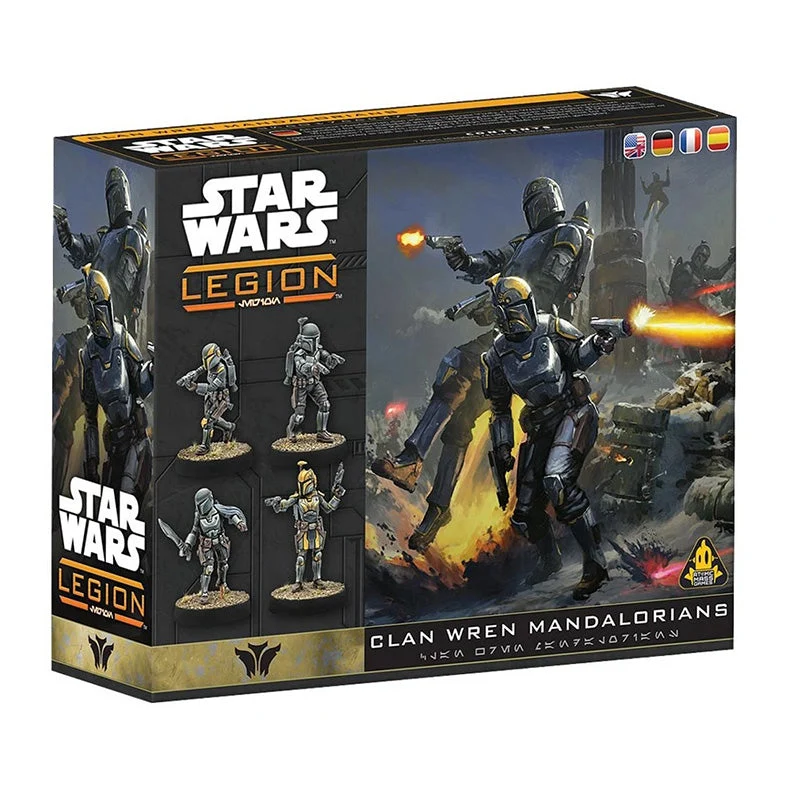 Atomic Mass Games Star Wars Legion Clan Wren Mandalorians