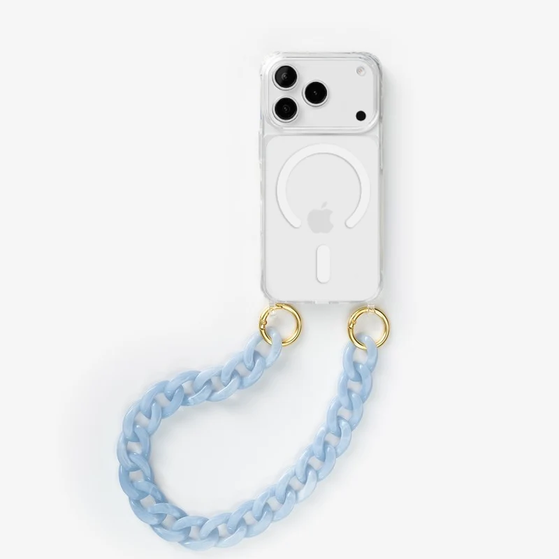 iPhone 17 Pro Chaîne pour téléphone portable Transparent MagSafe
