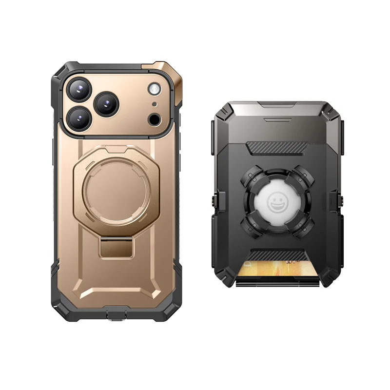 Bundle Sale - iPhone 17 Pro Max UB GRIP & MagSafe Wallet with Airtag Holder