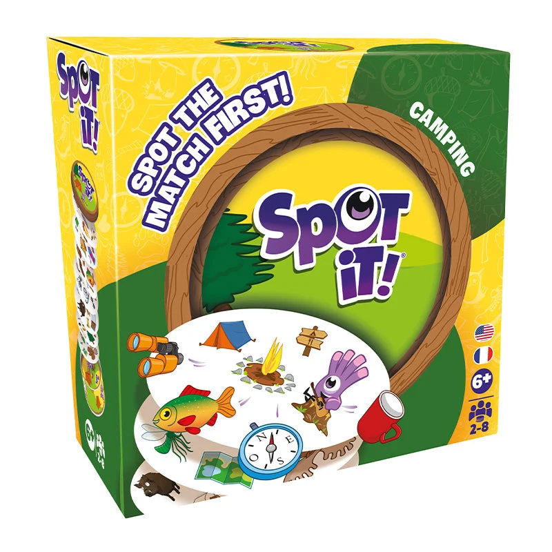 Asmodee Spot It! - Camping