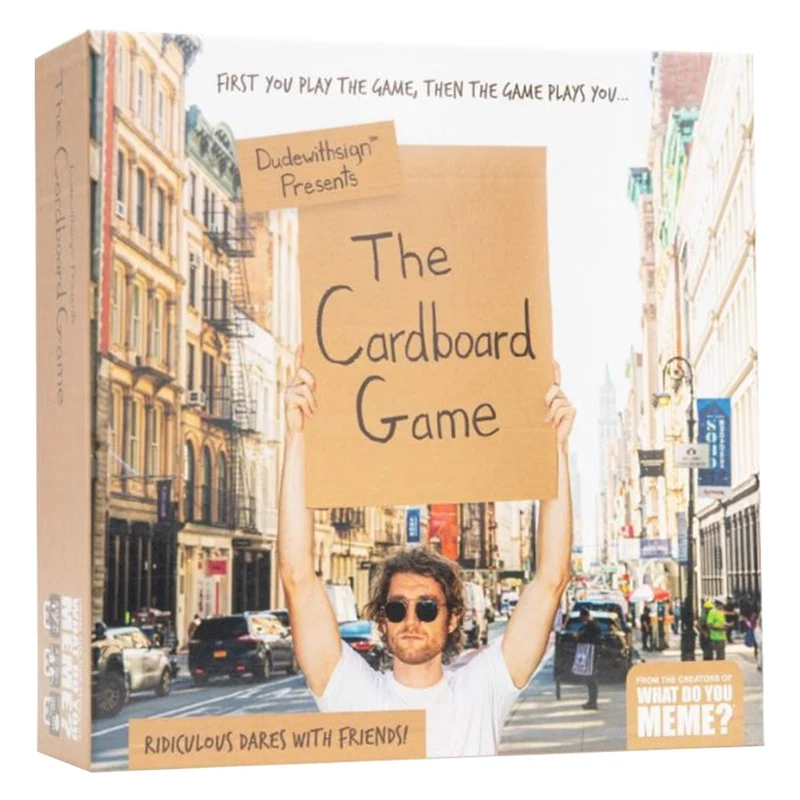 Wdym Dudewithsign Presents The Cardboard Game