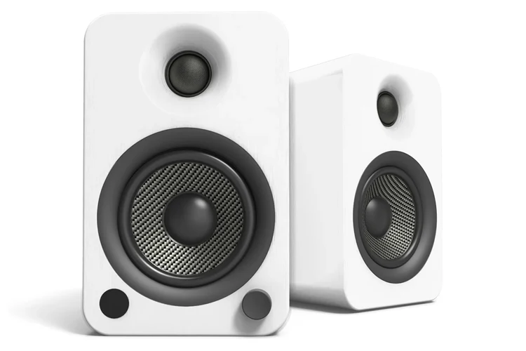 Kanto YU4 140W Powered Speakers with Bluetooth and Preamp (Matte White)
