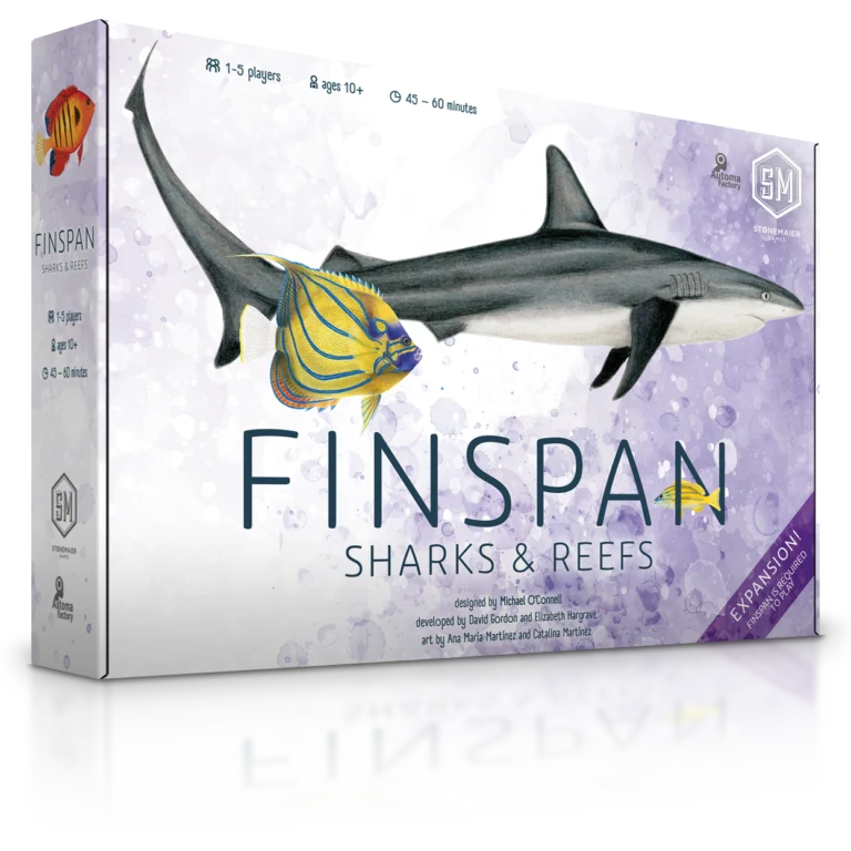 Stonemaier Games Finspan Sharks and Reefs