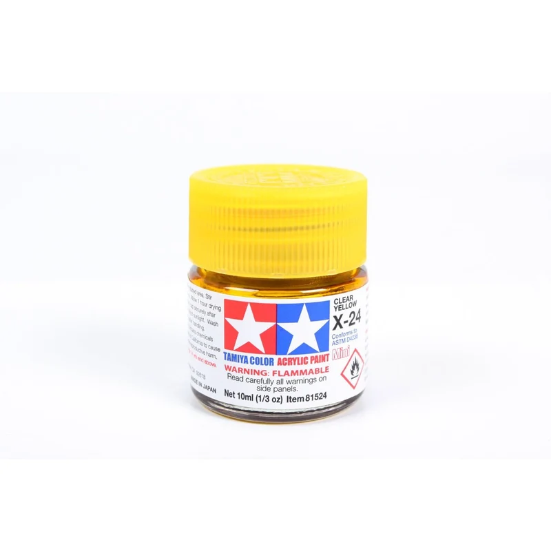 Tamiya Acrylic Gloss Clear Yellow 10ml