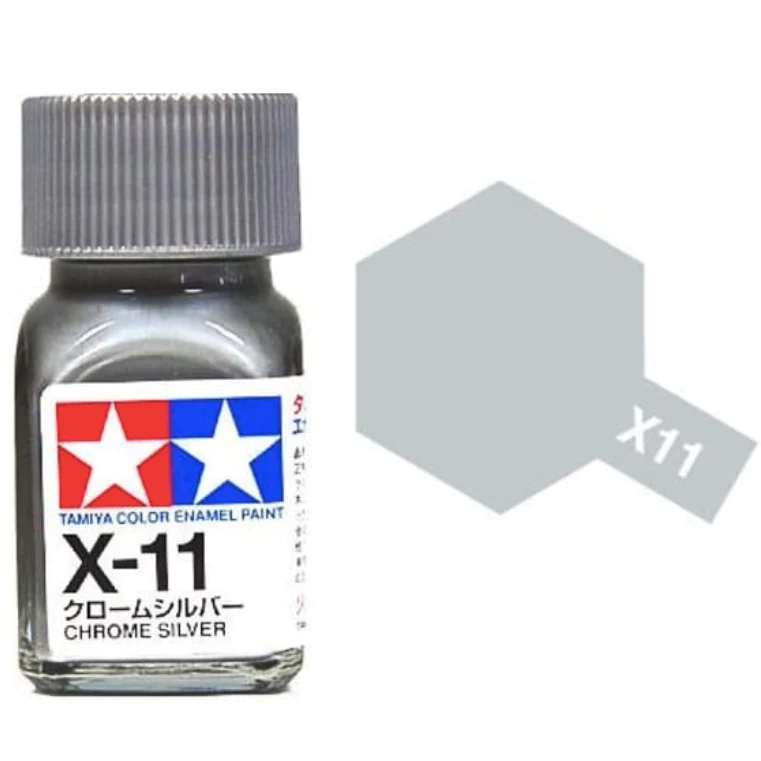 Tamiya Gloss Chrome Silver Enamel