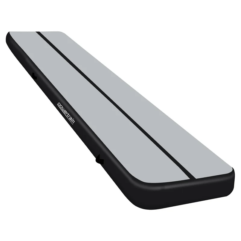 Powertrain 7m Air Track Gymnastics Mat (Grey/Black)