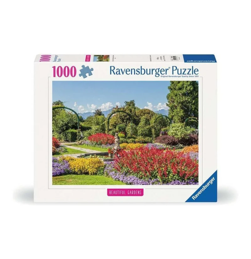 Ravensburger 1000pc Park Villa Pallavicino Stresa Italy Puzzle
