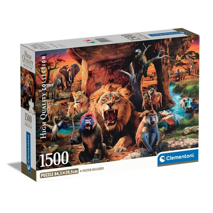 Clementoni 1500pc The Tribal Society Puzzle