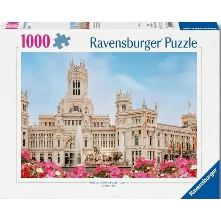 Ravensburger 1000pc The Cibeles Palace Madrid Puzzle