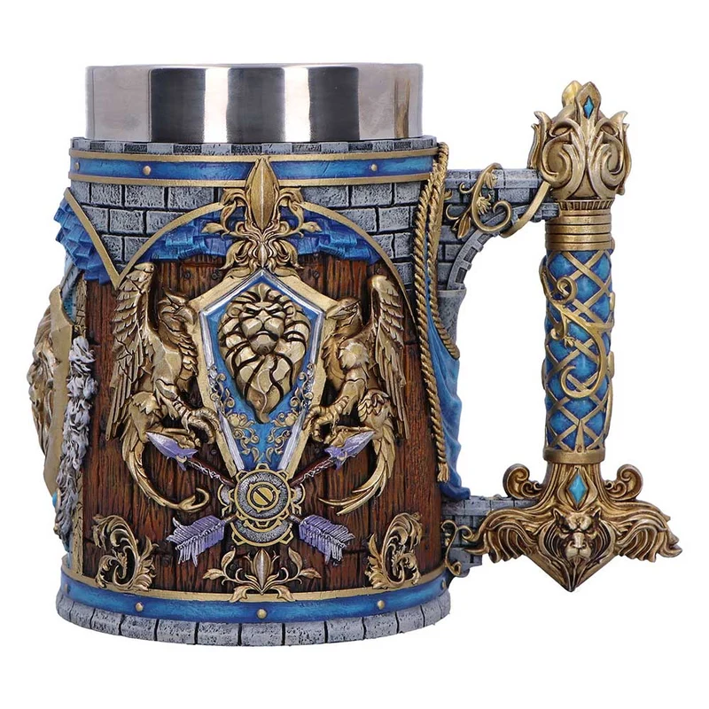 Nemesis Now World of Warcraft Alliance Tankard 16cm