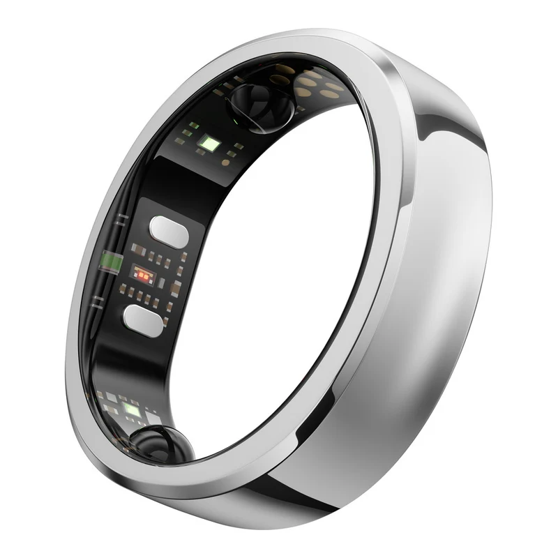 RingConn Gen 3 Smart Ring - Size 15 (Future Silver)