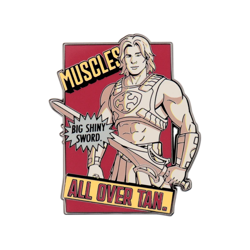 Fanattik - Masters of the Universe 2026 - Limited Edition He-Man Pin Badge