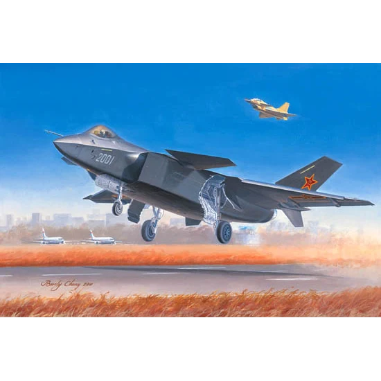 Trumpeter 1/72 Chinese J-20 Fighter