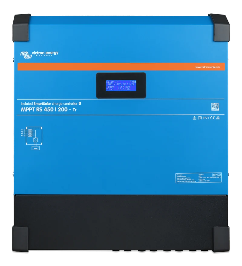 Victron Energy SmartSolar MPPT RS 450/200-Tr solar charge controller | SCC145120410