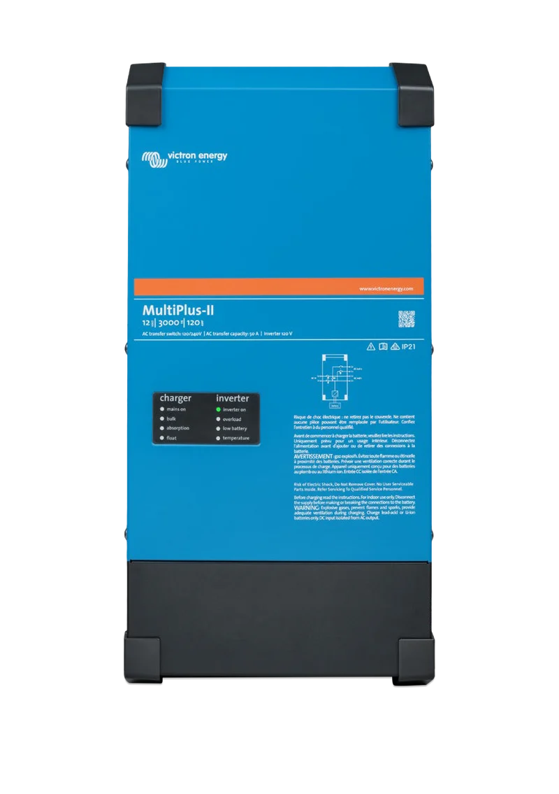 Victron Energy Inverter/Charger MULTIPLUS-II 12/3000/120-50 2x120V | PMP122305100