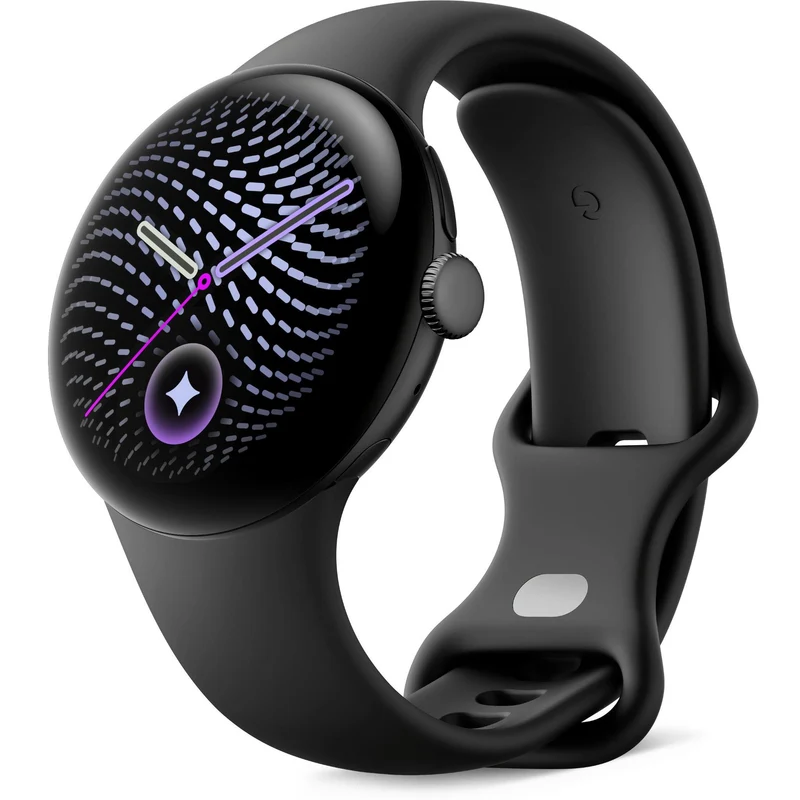 Google Pixel Watch 5 45mm LTE (Matte Black/Obsidian Active Band 2nd Gen)