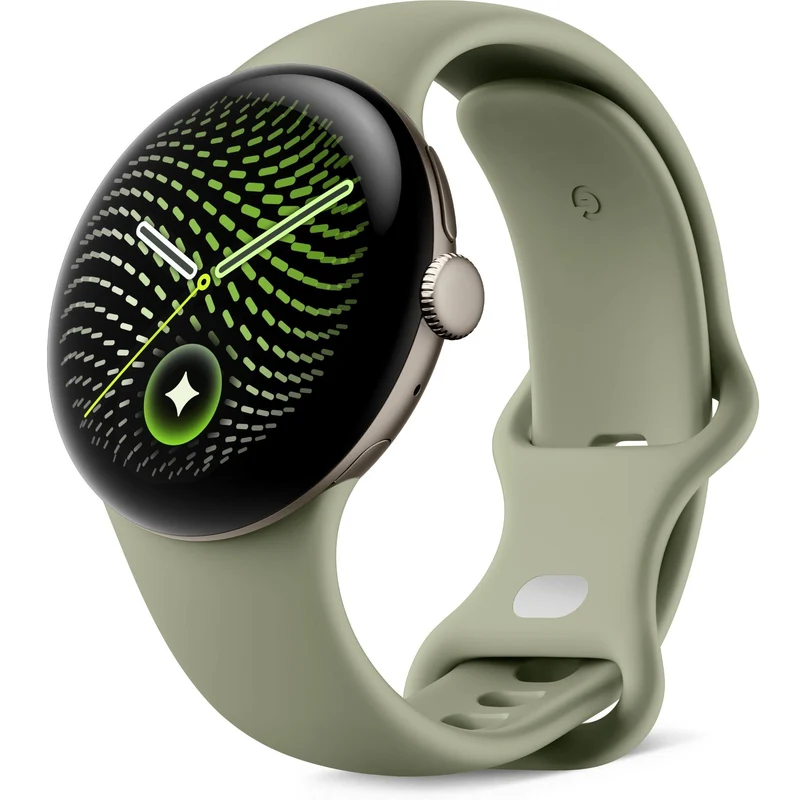 Google Pixel Watch 5 41mm (Satin Pyrite/Olive Active Band 2nd Gen)