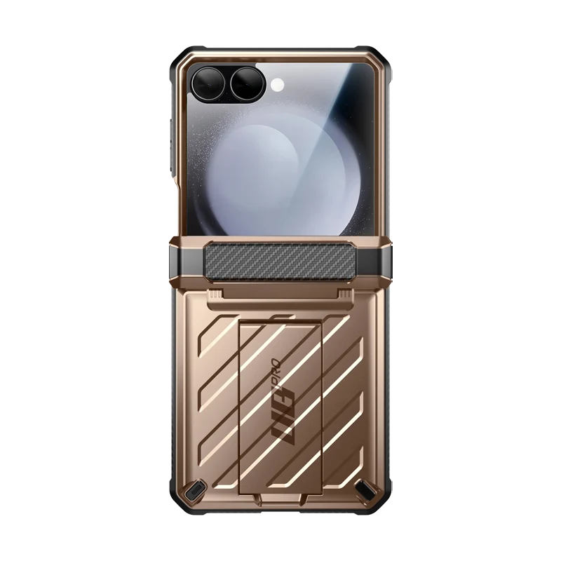 Galaxy Z Flip7 Unicorn Beetle PRO Rugged Case with Belt Clip(open box)-Gold