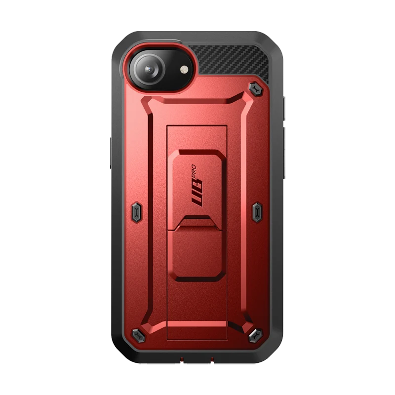 OPEN BOX | iPhone 16e Unicorn Beetle Pro Rugged Case - Metallic Red