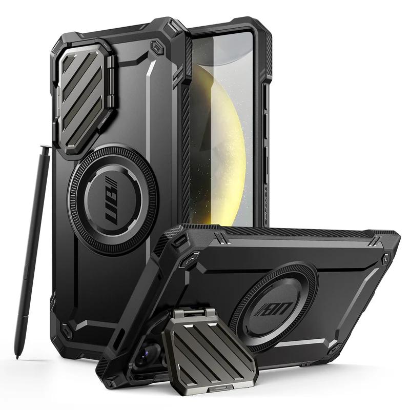 Galaxy S25 Ultra Unicorn Beetle MAG XT Bumper Case -Black