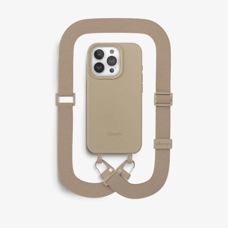 Étui pour téléphone portable iPhone 15 Pro avec bande