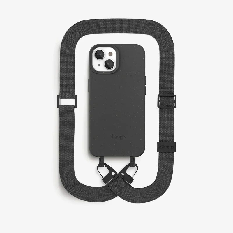Étui pour téléphone portable iPhone 15 Plus avec bande