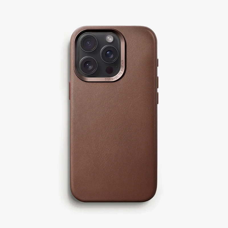 iPhone 15 Pro Max Housse en cuir Vegan