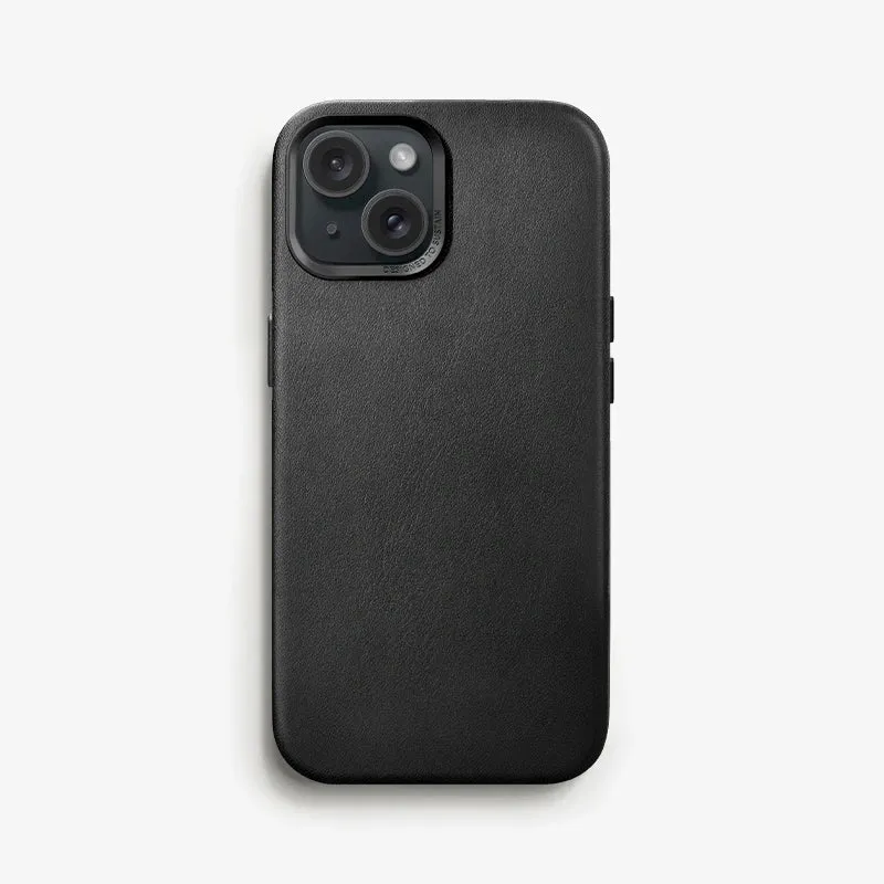 iPhone 15 Housse en cuir Vegan