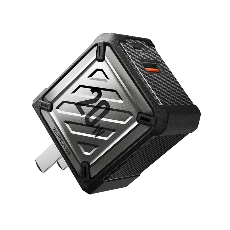 20W Foldable Wall Charger with Dual Ports