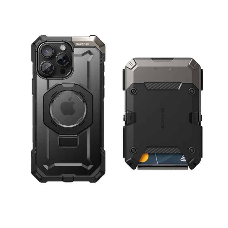 Bundle Sale - iPhone 16 Pro Max UB GRIP Series & MagFlip Wallet with Stand