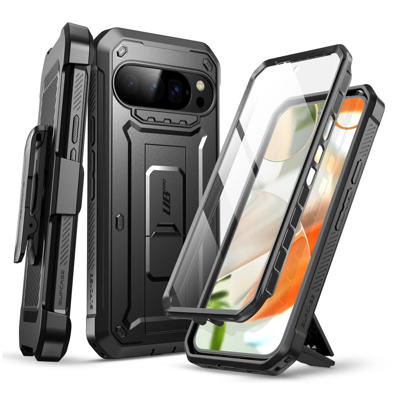 OPEN BOX | Google Pixel 10 Pro XL Unicorn Beetle PRO Rugged Phone Case-Black