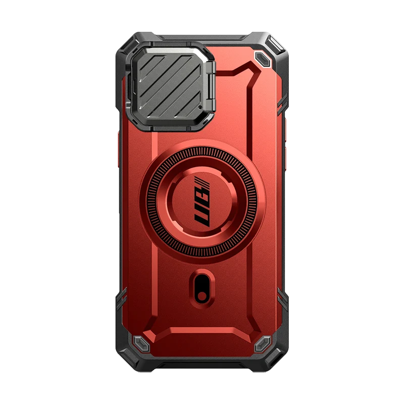iPhone 16e Unicorn Beetle MAG XT MagSafe Case-Metallic Red
