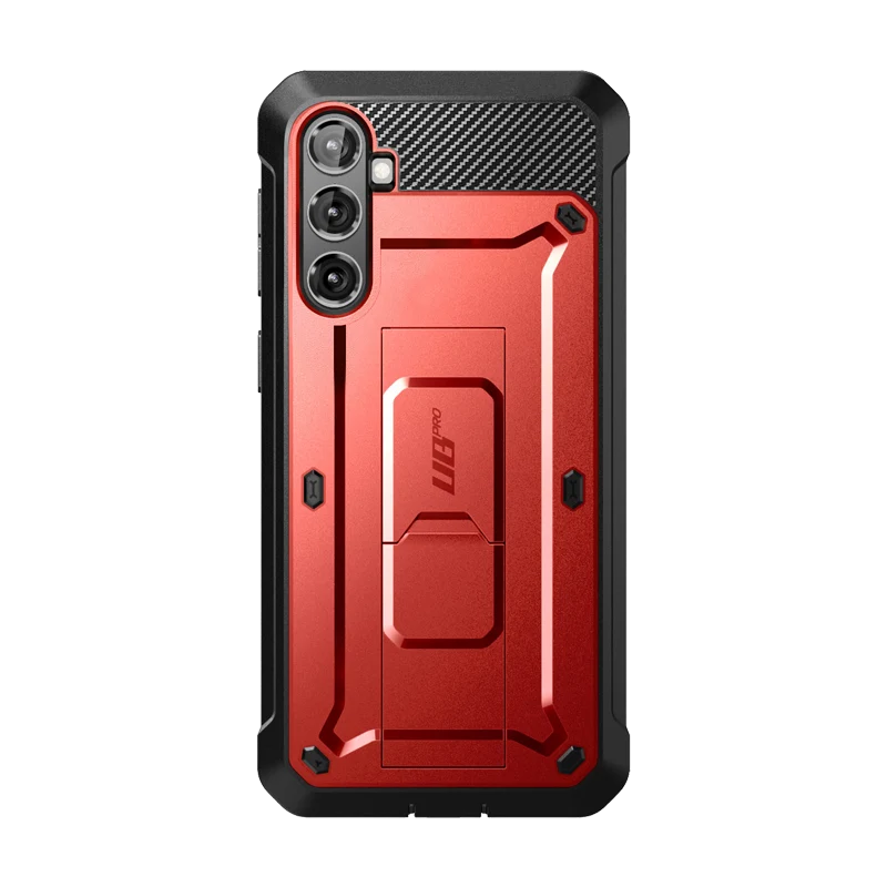 Galaxy S23 FE Unicorn Beetle PRO Rugged Phone Case-Metallic Red