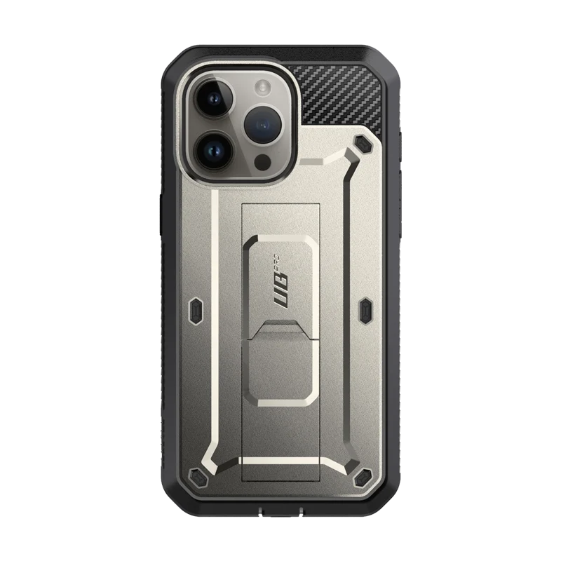 iPhone 15 Pro 6.1 inch Unicorn Beetle Pro Rugged Case-Titan Gray