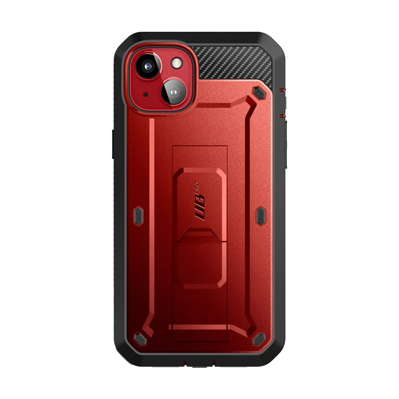 iPhone 15 6.1 inch Unicorn Beetle PRO Rugged Case-Metallic Red