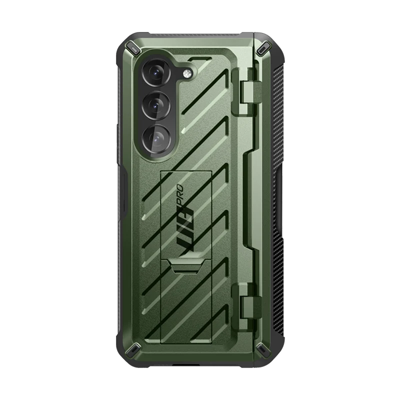 Galaxy Z Fold5 Unicorn Beetle PRO Rugged Case with S-Pen Holder-Dark Green