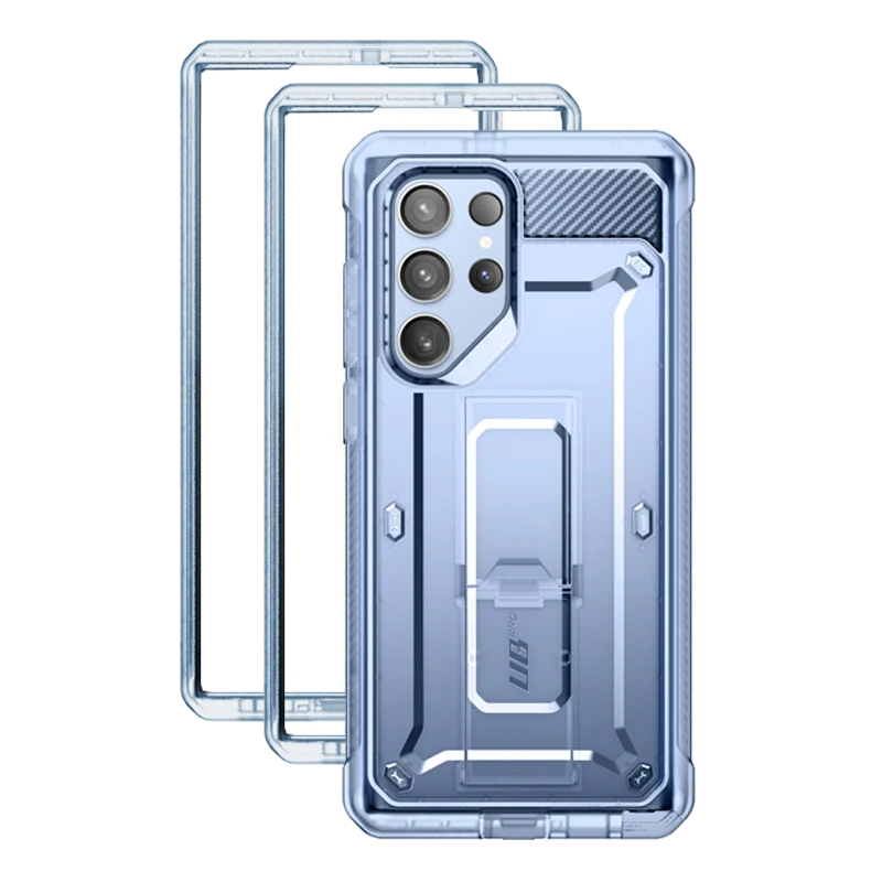 Galaxy S23 Ultra Unicorn Beetle PRO Screen Protector Case-Blue Fog