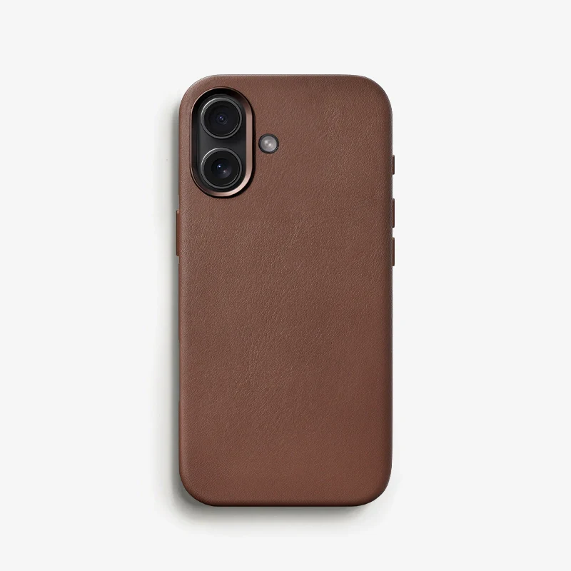 iPhone 16 Housse en cuir Vegan
