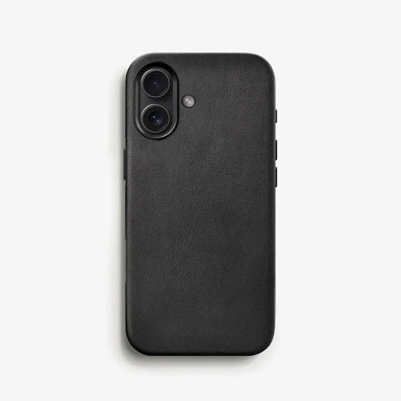 iPhone 16 Housse en cuir Vegan