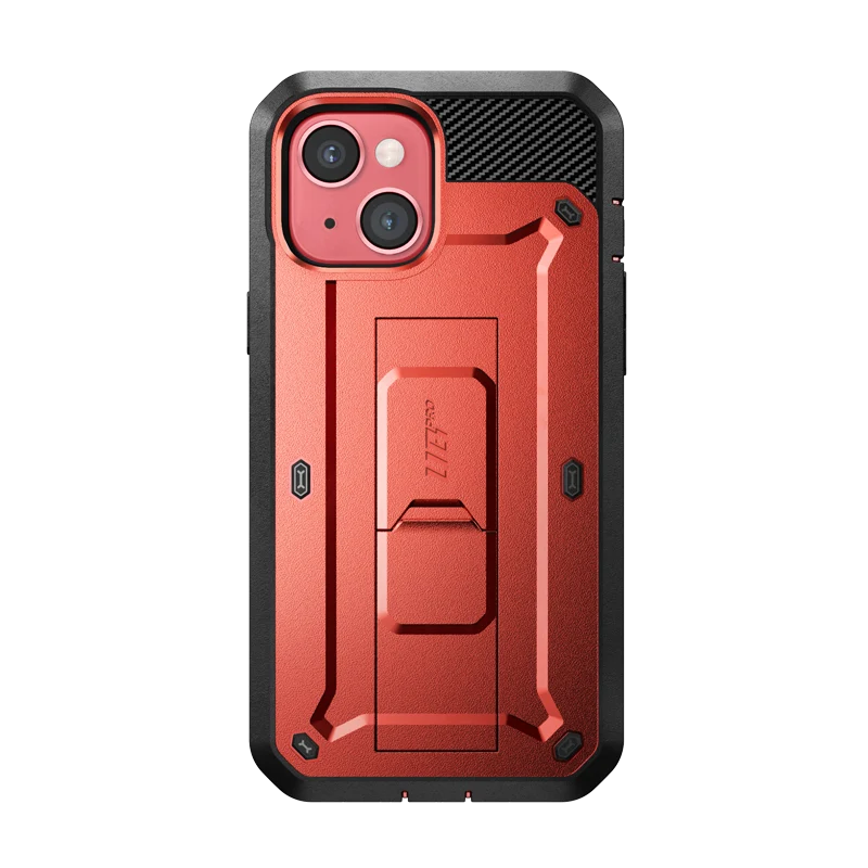 OPEN BOX | iPhone 14 6.1 inch Unicorn Beetle PRO Rugged Case-Metallic Red
