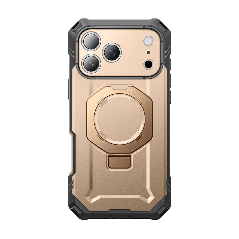 OPEN BOX | UB GRIP PRO Series iPhone 17 Pro Max MagSafe Phone Case with HD Tempered Glass - Desert