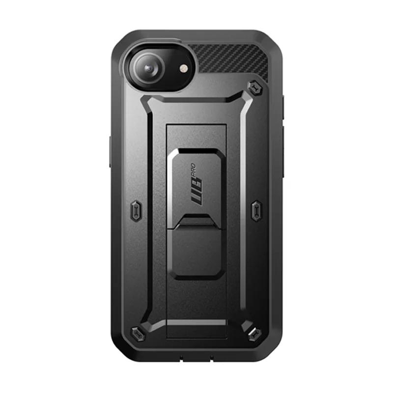 UB PRO Series iPhone 16e Rugged Case with Privacy Screen Protector - Dark