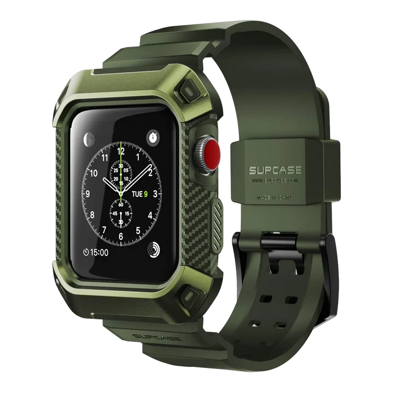Apple Watch UB Pro Wristband Case (42mm)-Dark Green