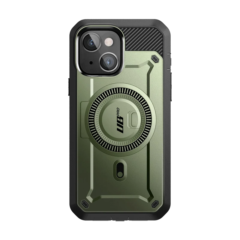 iPhone 15 6.1 inch Unicorn Beetle PRO MAG Rugged Case-Dark Green
