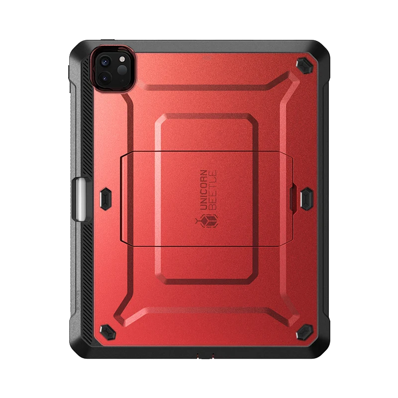 iPad Pro 12.9 Inch (2020) Unicorn Beetle Pro Rugged Case-Metallic Red