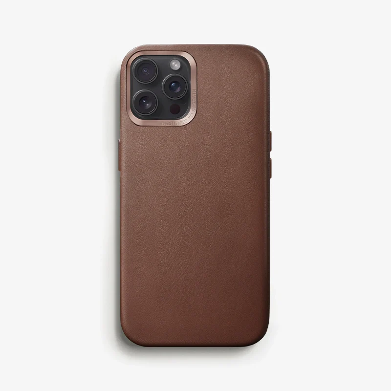 iPhone 12 / 12 Pro étui en cuir Vegan
