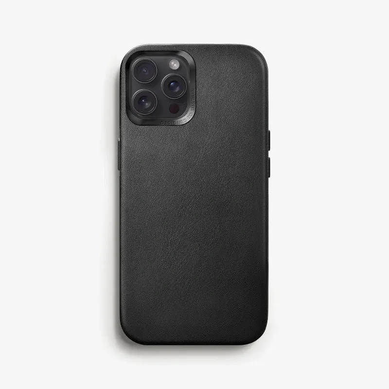 iPhone 12 / 12 Pro étui en cuir Vegan