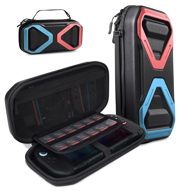 SUPCASE Travel Carrying Case - Red/Blue