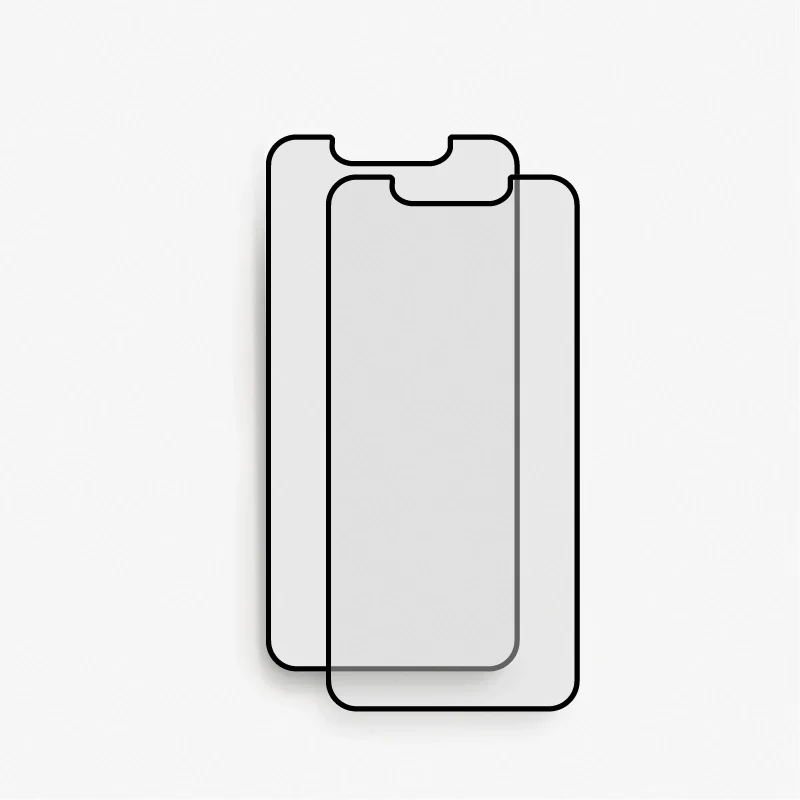 Verre blindé 3D (2 pièces) - iPhone 13 Pro Max